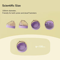 Guinea Pig Food Bowl Hamster Ceramic Water Dish Anti-Spill & Prevent - White - image 4