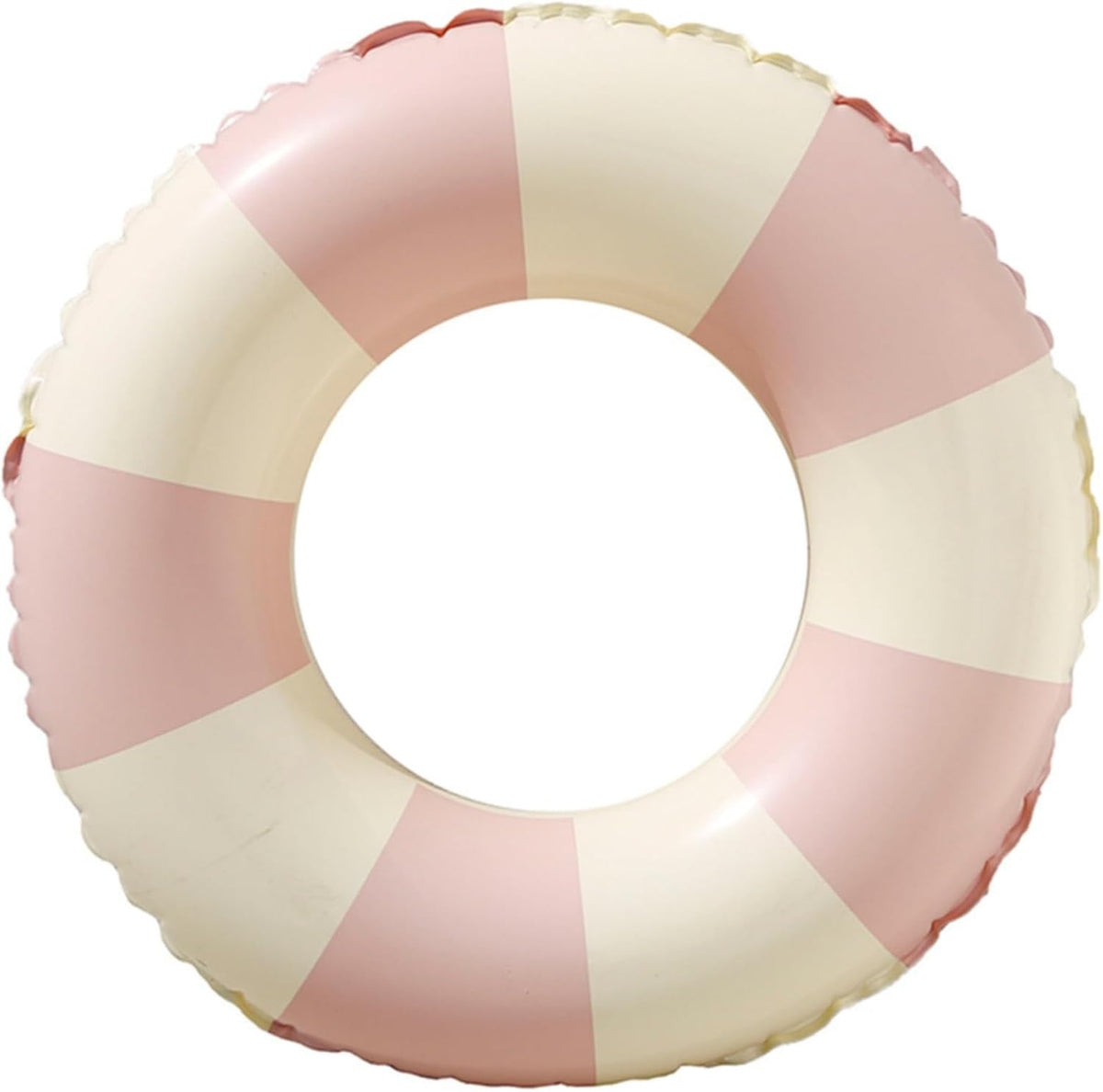 BAITEMJIA striped inflatable swimming pool float swim ring for kids ages 5 to 10