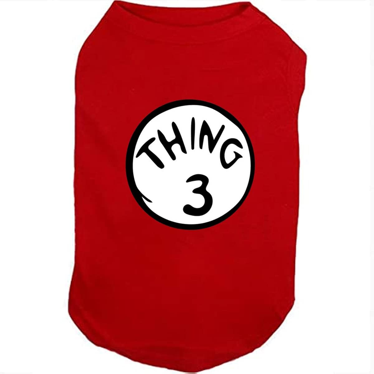 Dog Shirts for Pet Clothes Soft Breathable Puppy Shirts Pop Culture - Medium / RED-3