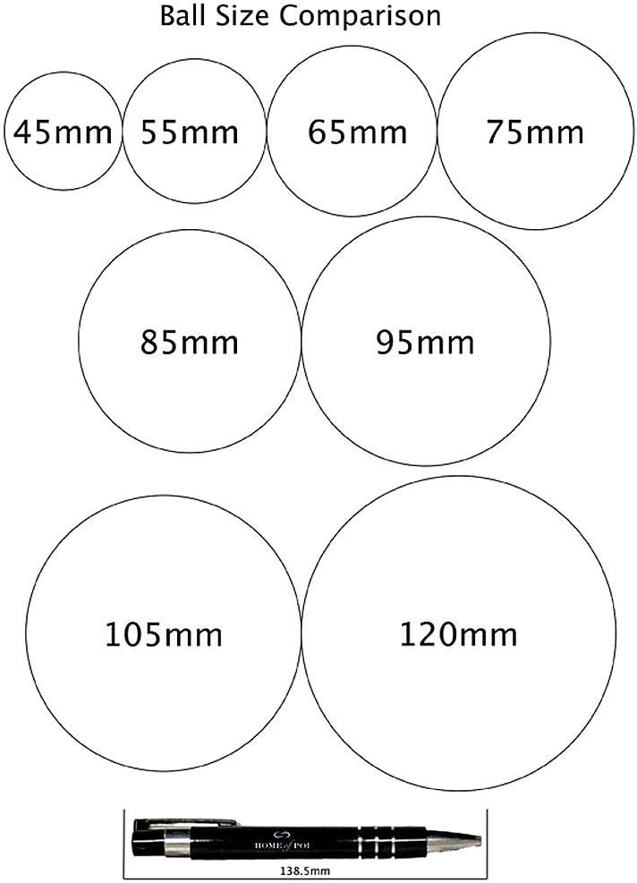 DSJUGGLING two clear acrylic 55 mm contact juggling balls for beginners - view 7