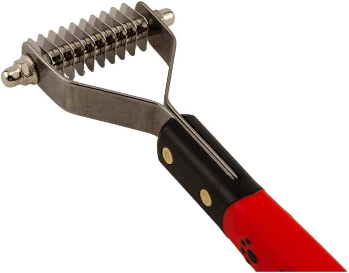 RYAN'S PET SUPPLIES Paw Brothers 13-Blade Coarse Double Wide - 10 Blade Medium - image 3