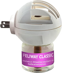 FELIWAY Classic Cat Calming Pheromone Diffuser: 1 Diffuser Kit & 6 Refills