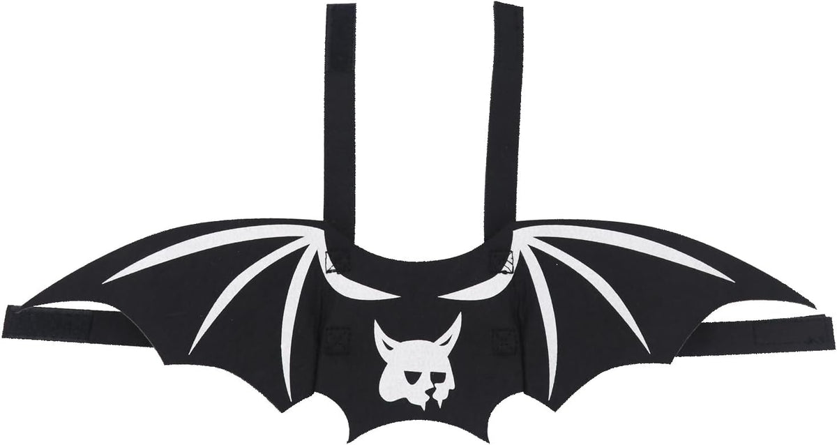 Pet Cat Bat Wings for Halloween Party Decoration - Small / White Ghost - image 3