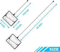 DaToo 3 Inch Aquarium Fish Net for Betta Fish Tank Nano Nylon Net - 6 Inch - image 3