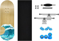 Teak Tuning Complete Fingerboard Waves Edition, Premium - Blue,white - image 4