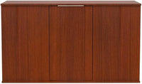 Pemberly Row Engineered Wood 75/90 Gallon Serene Cherry Upright Aquarium Stand