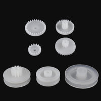 Delinx 200 piece plastic gear set with crown, worm and reduction gears - view 3
