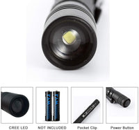 UV Flashlight 395nm Zoomable Black Light Lamp Ultraviolet Lights – Essentials for Dogs - 3 pcs-zoomable Penlight Flashlight - image 2