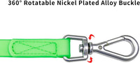 Waterproof Dog Training Leash 50FT 30FT 15FT 10FT 5FT Heavy Duty - 10FT / Transparent Green - image 3