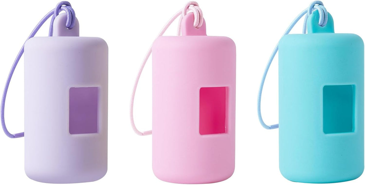 3Pack Dog Poop Bag Holder for Leash