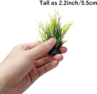 Aquarium Plants Fish Tank Decorations 2pcs Small Size/3.5inch - 20pcs/Green - image 2