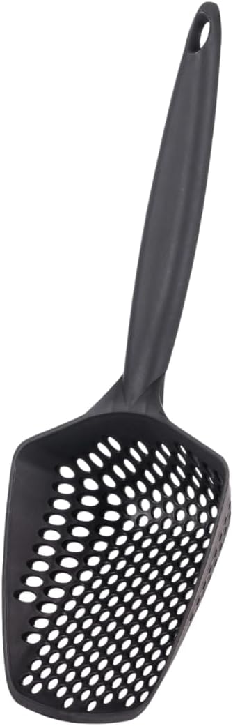 Set of 1 Fine Mesh Cat Litter Scoop with Small Holes - Set of 1 / Black - image 4