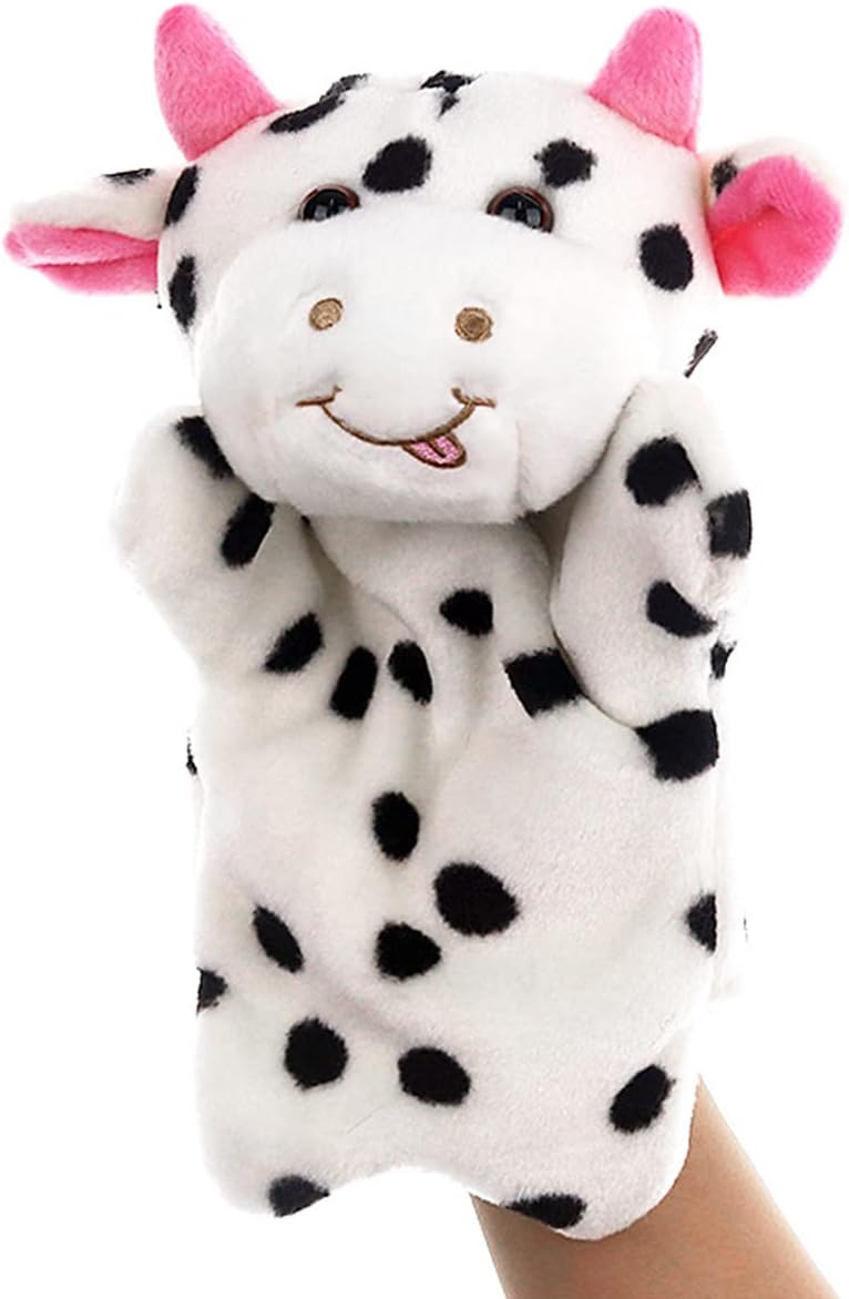 RIY plush rabbit farm animal hand puppet for storytelling and pretend play - view 6