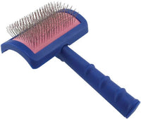 Show Tech Tuffer Than Tangles Slicker Brush for Dog Grooming with Long - Medium Size Regular Pins