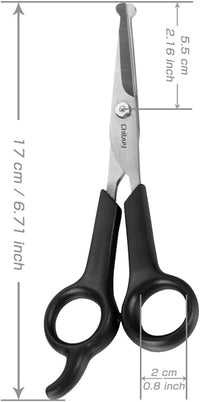 Chibuy Professional Pet Grooming Scissors with Round Tip Stainless - 1. Grey - image 4