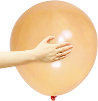 ASIYUHY Red Balloons 18 Inch 12 Pack Large Latex Party Balloons – Fun for Kids & Family - Apricot Balloons