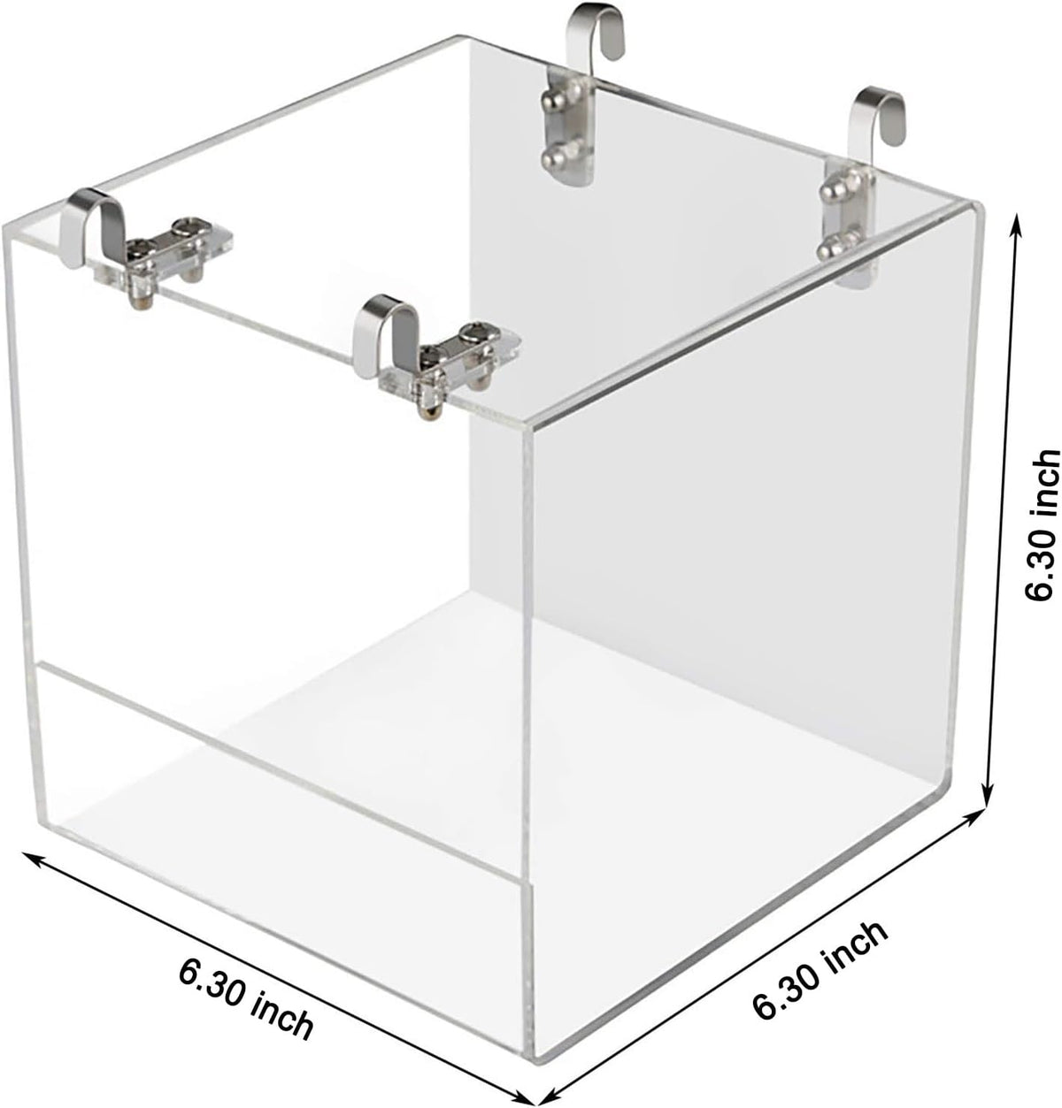 Hanging Bird Bath Cube Bird Bathtub Bath Shower Box Bowl Cage - image 2