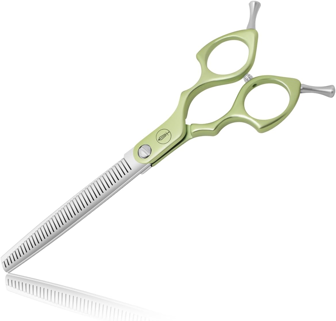 Curved Dog Grooming Scissors, Trimming Face and Paws. - Blending (Super Lightweight) / 6.5"