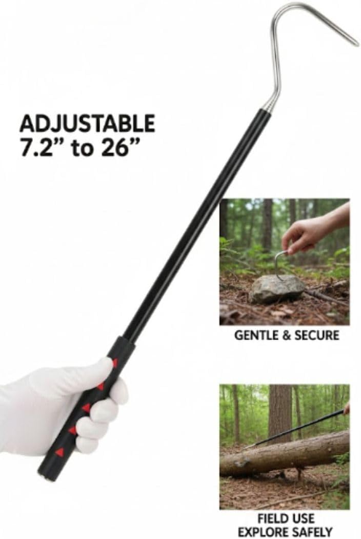 Zoo Med Deluxe Collapsible Snake Hook – Essentials for Reptiles And Amphibians - image 4