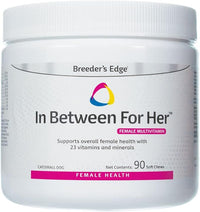 Revival Animal Health Breeder's Edge in Between for Her, Female Multivitamin for Cat/Small Dog- 90 ct