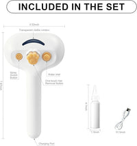 Pet Steam Brush for Dog & Cat – 3-in-1 Spray Hair Removal Comb – Steam for Shedding & Grooming – Water Brush for Long & Short Haired Pets – Spritz Defur Comb