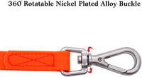Waterproof Dog Training Leash 50FT 30FT 15FT 10FT 5FT Heavy Duty - 10FT / Orange - image 3