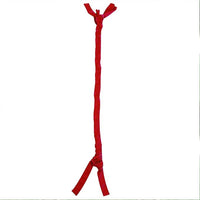 Horse Ponytail, 3 Tube Horse Tail Bag Solids for Horses (Red)