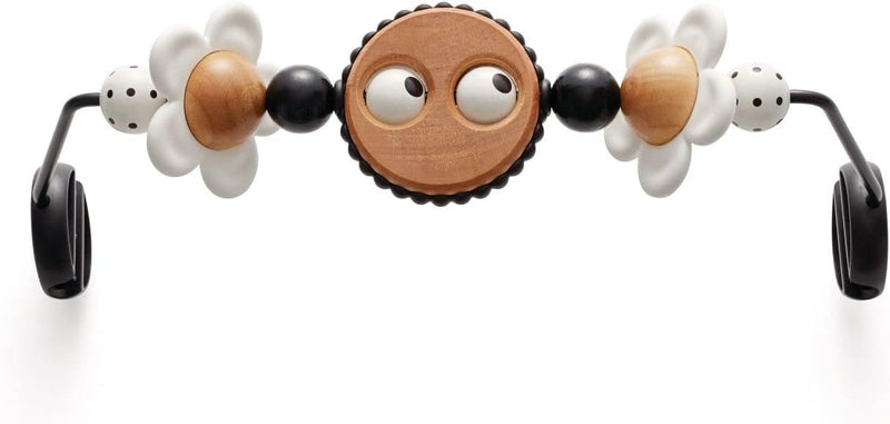 BabyBjörn Toy for Bouncer, Googly Eyes Black & White – Fun for Kids & Family - Black & White