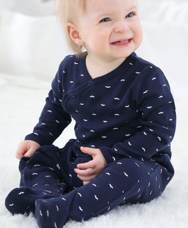 Newborn Onesie Pajama Set - 3 Units (One Set) - # BAAA81810018