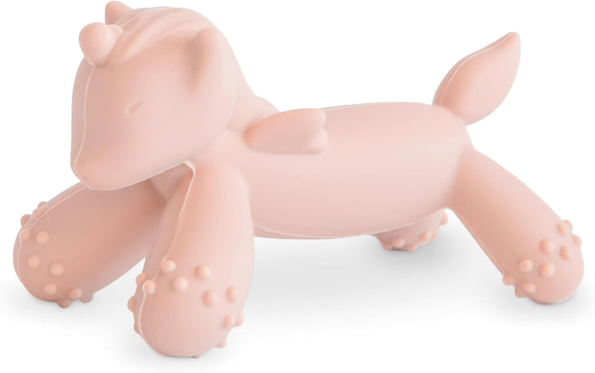 mushie Silicone Baby Teether Toy - Unicorn Figurine