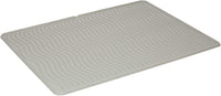 PetFusion ToughGrip Waterproof Cat Litter Matt with Inner Channels - Grey / 1 Count (Pack of 1)