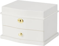 Ballerina Musical Jewelry Box with Mirror for girls，Kid's Jewelry - white-large - image 4