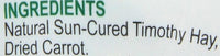 Kaytee Timothy Hay Plus Carrots for Pet Guinea Pigs, Rabbits & Other Small Animals, 24 oz (Pack of 2)