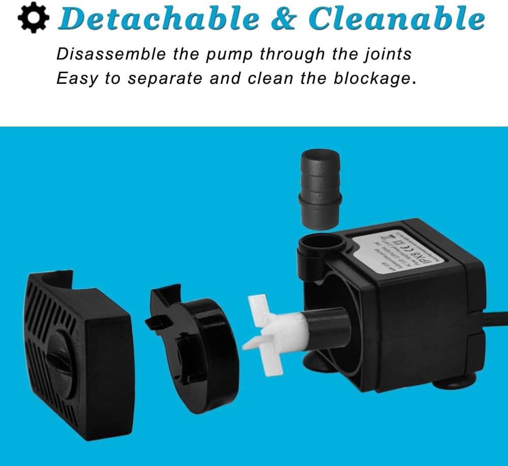 90 GPH Mini Submersible Pump - image 4