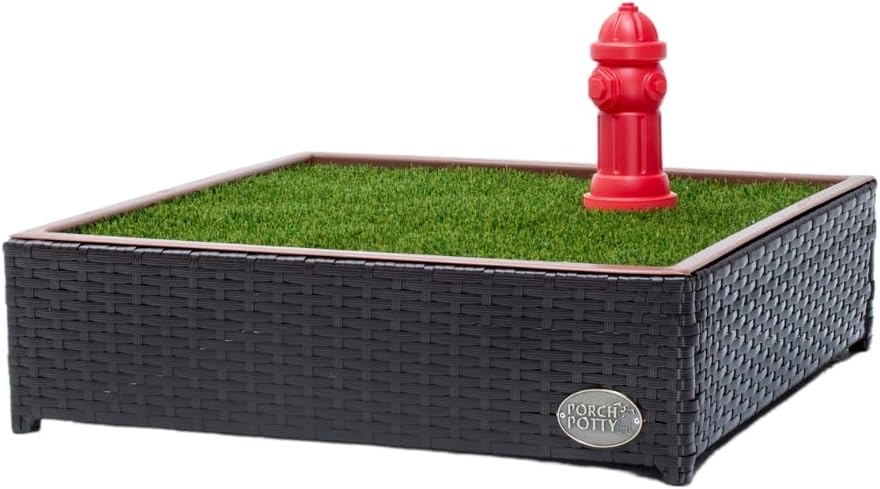 Porch Potty Premium Outdoor Dog Potty System with Artificial Grass - Small