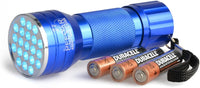 2.0 UV pet urine detector black light LED flashlight with 21 LEDs