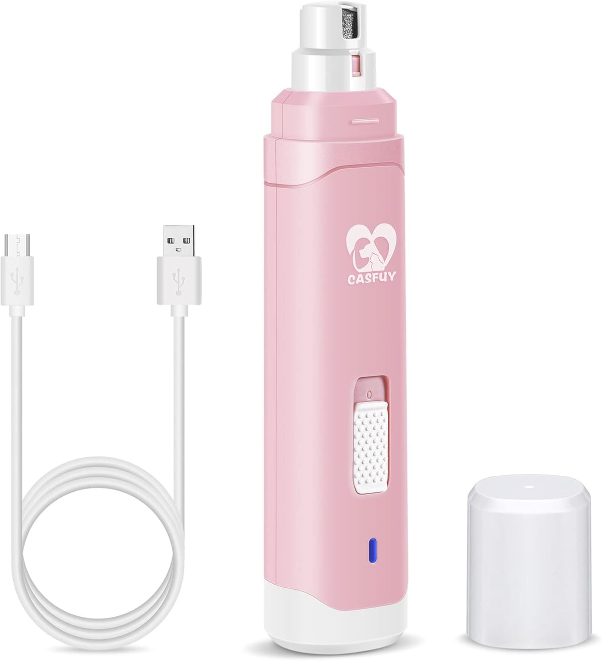 Casfuy Dog Nail Grinder Upgraded - C-Pink