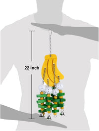 KINTOR Large Parrot Chew Toy - Banana - image 2