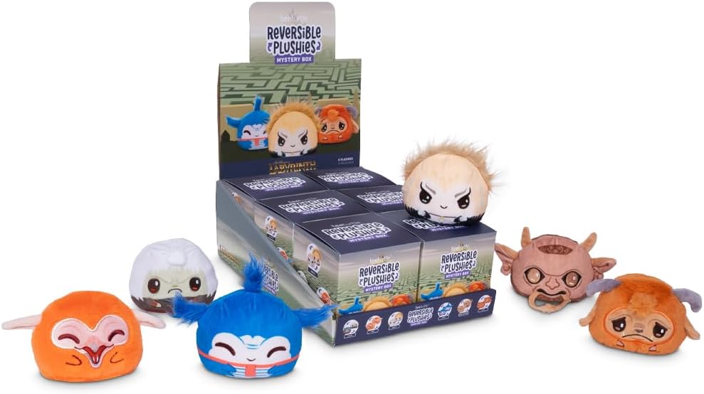 TeeTurtle Cute Cryptids Series 3 Inch Reversible Plushie Mystery Box – Fun for Kids & Family - Labyrinth - Set of 6 - image 2