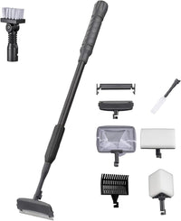4IN1 Aquarium Cleaning Tools Long Handle Algae Scraper – Essentials for Fish - 6IN1 / 20~36In
