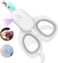 Cat Nail Clipper with LED Light - Suitable for Cats＆Dogs / Grey