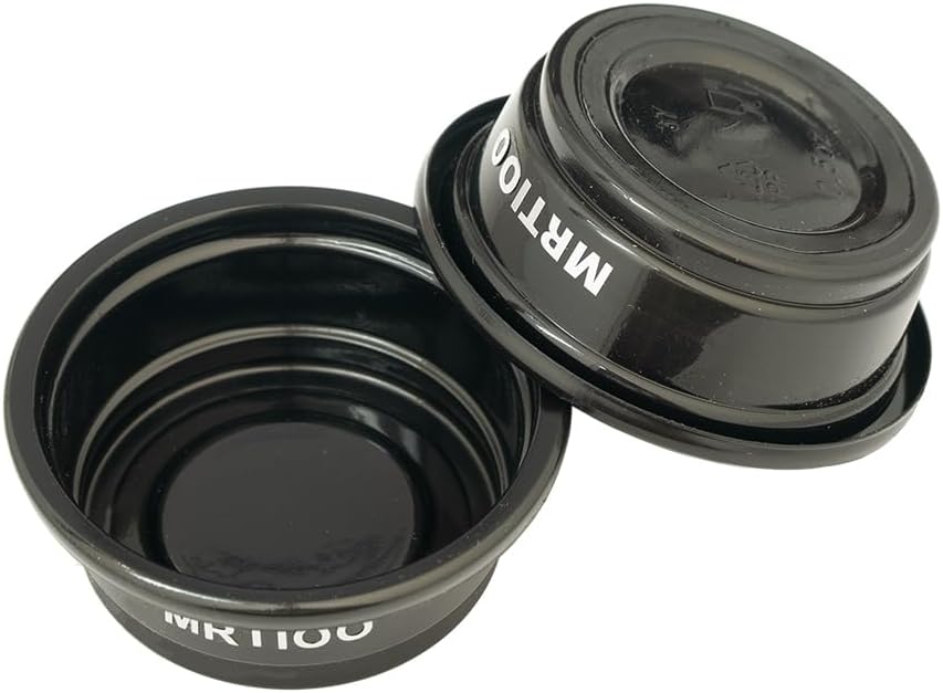 Lizard Crested Gecko Food Water Feeding Cups - 100 Cups Black - image 4