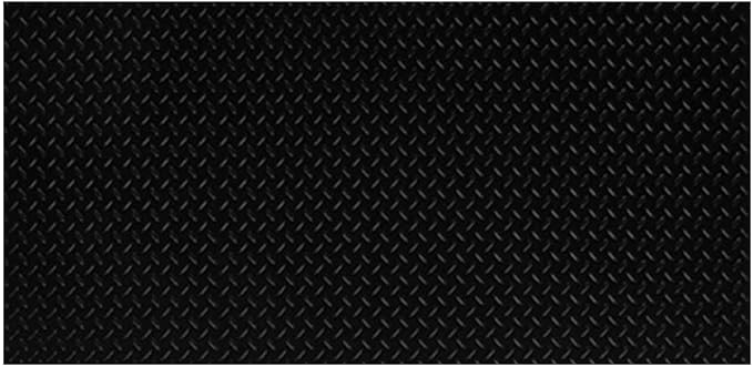 RESILIA Heavy Duty Garage Floor Runner & Protector Mat - Slip Resistant Diamond Plate PVC Mats - Water, Spill, & Stain Resistant, Black (4 feet x 15 feet), Made in The USA