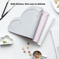 Love Dream Silicone Pet Feeding Food Mat Dog Cat Placemat with Raised - Yellow - image 3