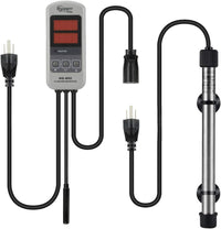 hygger Pinpoint Saltwater Aquarium Heater with Digital Thermostat IC - 100w