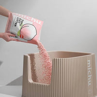 Tofu Cat Litter Natural Clumping Tofu Cat Litter, Fast Clumping and Easily Scoop-able 5.5lb/88oz 5 Scents - Original, 2 Pack