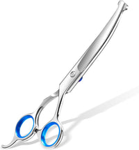 6-in-1 Dog Grooming Scissors - Blue Curved