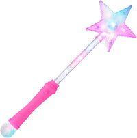 Pink Super Star Princess LED Light Up Magic Wand for Kids – Fun for Kids & Family