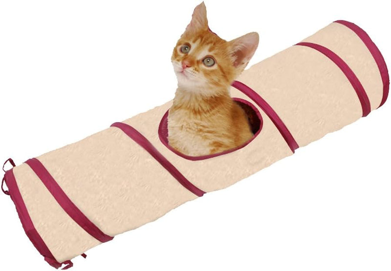 SmartyKat Crackle Chute Activity Tunnel Cat Toy - Crackle Chute Tunnel