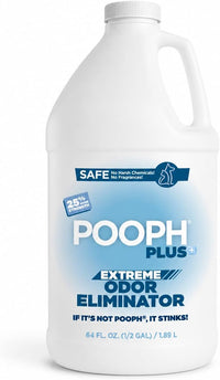 POOPH Pet Odor Eliminator Spray - 64 Fl Oz / Odor Eliminator (Max Strength)